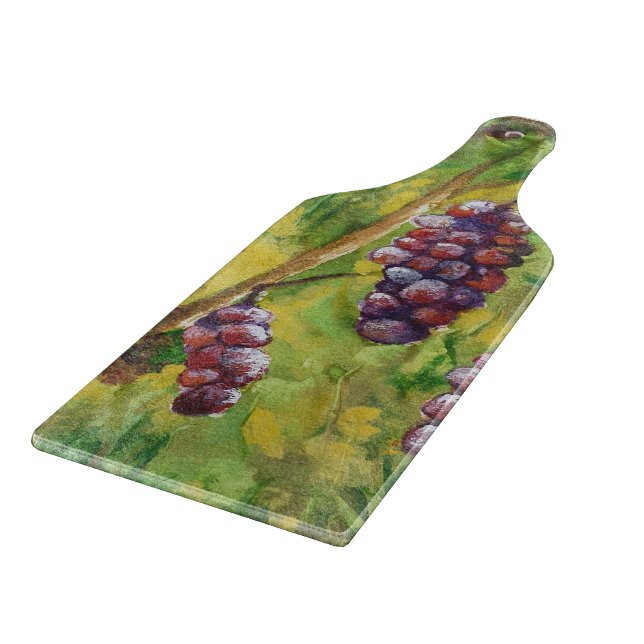 Tabla De Cortar Cosecha de uva (Borde)