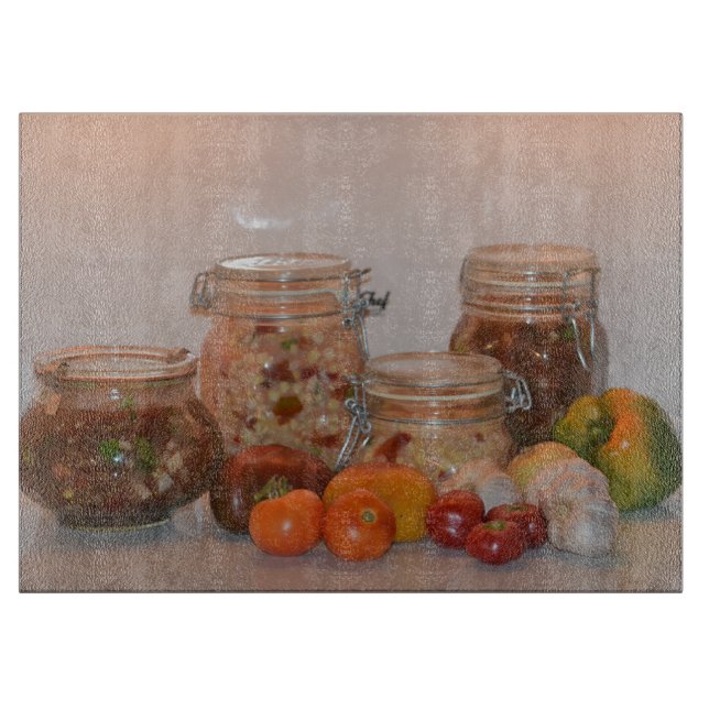 Tabla De Cortar Cosecha de verano dos (Anverso)