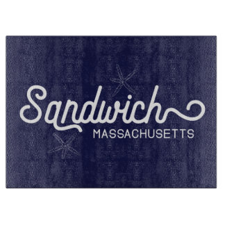 Tabla De Cortar Costa de Sandwich de Massachusetts