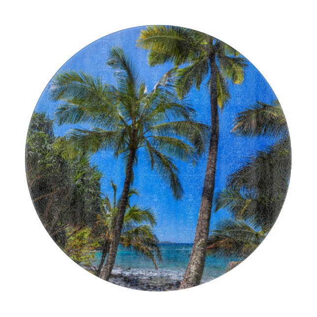 Tabla De Cortar Costa tropical 2 (Anverso)