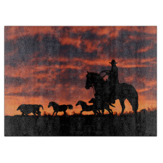Tabla De Cortar Country Western Cowboy Cutting Board
