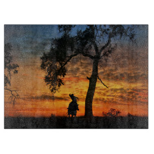 Tabla De Cortar Country Western Rowboy