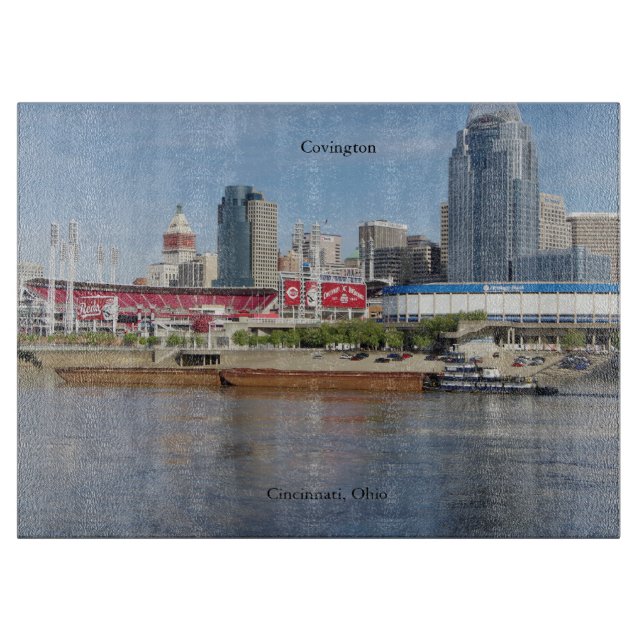 tabla de cortar Covington & Barges (Anverso)