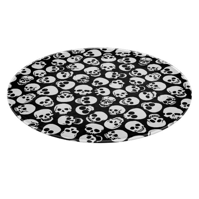 Tabla De Cortar Cráneos en modelo negro del fondo (Borde)