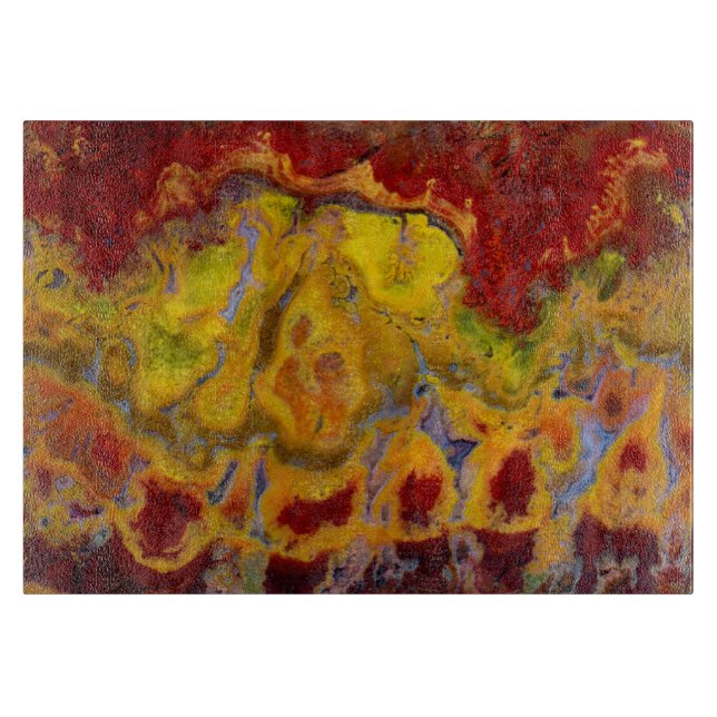 Tabla De Cortar Crayola Jasper Rojo (Anverso)