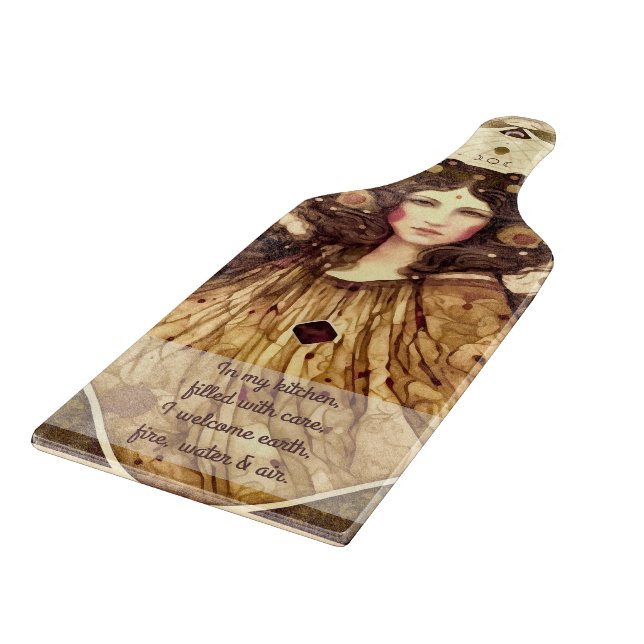 Tabla De Cortar Crea tu propia bruja victoriana (Borde)