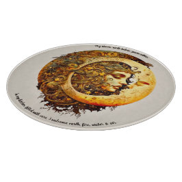 Tabla De Cortar Crea tu propia diosa de la luna de vapor