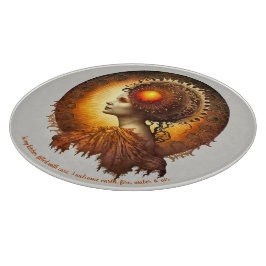 Tabla De Cortar Crea tu propia diosa del sol de Steampunk victoria