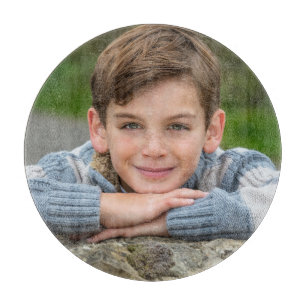 Tabla De Cortar Crea tu propia foto de hijo personalizada doble ca