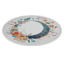 Crea tu propia luna floral rosa y dorada