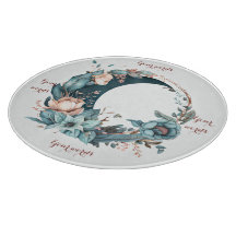 Crea tu propia Luna Floral Verde azulada y de Peac