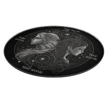 Crea tu propia placa de alquitrán de vidrio místic