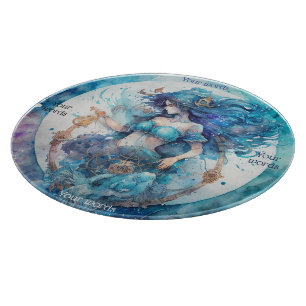 Tabla De Cortar Crea tu propia placa de Altar de Acuario Púrpura y