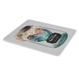 Tabla De Cortar Crea tu propio amor de corazón mágico verde