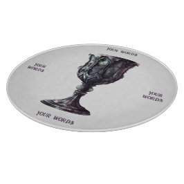 Tabla De Cortar Crea tu propio cáliz gótico medieval