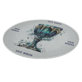 Tabla De Cortar Crea tu propio cáliz verde de la naturaleza