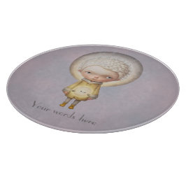 Tabla De Cortar Crea tu propio chico lunar