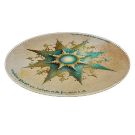 Tabla De Cortar Crea Tu Propio Copo de Nieve Yule Steampunk