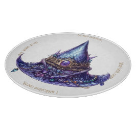 Tabla De Cortar Crea tu propio Gorra de brujas de dragón pelado co