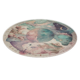 Tabla De Cortar Crea Tu Propio Mapa de un Mundo de Fantasía
