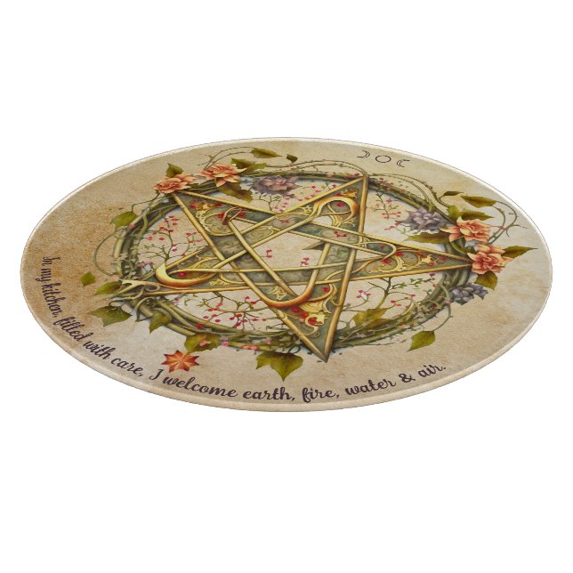 Tabla De Cortar Crea tu propio milagro floral victoriano (Borde)