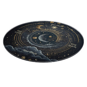 Tabla De Cortar Crea tu propio paisaje celestial lunar