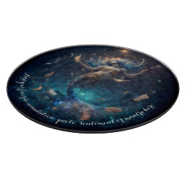 Tabla De Cortar Crea tu propio paraíso de las sirenas doradas