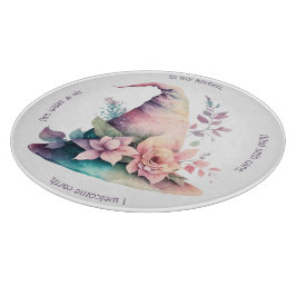 Tabla De Cortar Crea tu propio Pastel Gorra de brujas arcoiris Ros