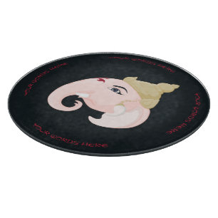 Tabla De Cortar Crea Tu Propio Perfil Colorido de Ganesh