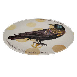 Tabla De Cortar Crea tu propio Steampunk Raven victoriano