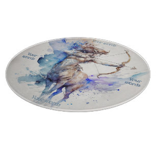 Tabla De Cortar Crea tu propio tablero de altar de Sagitario con a
