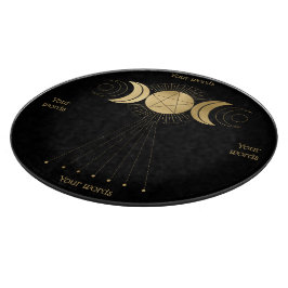 Tabla De Cortar Crea tu propio Tarot de alta sacerdotisa Gold Arca