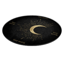 Tabla De Cortar Crea tu propio tarot dorado para la luna