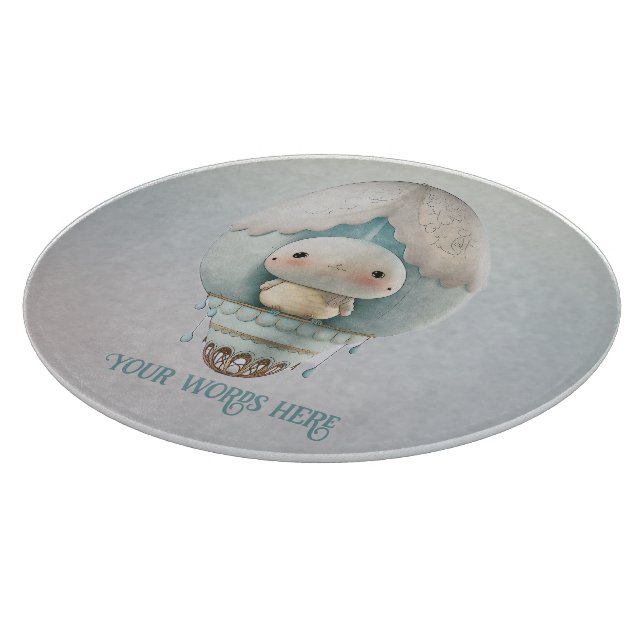 Tabla De Cortar Crea tu propio viaje en globo aerostático (Borde)