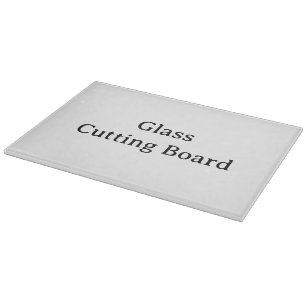 Tabla De Cortar Crea tu propio vidrio decorativo simple 11"x8"