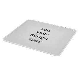 Tabla De Cortar Crea tu propio vidrio decorativo simple 6"x7"