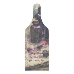 Tabla De Cortar Crea tus Propias Botellas de Elixir de Botica