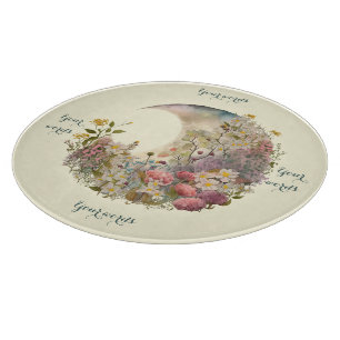 Tabla De Cortar Crea tus Propias Flores Silvestres Floral Luna Cre