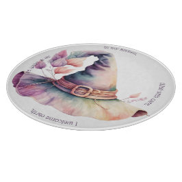 Tabla De Cortar Crea tus propias hojas de Gorra de bruja arcoiris