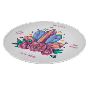 Tabla De Cortar Crea tus Propios Cristales y Rosas