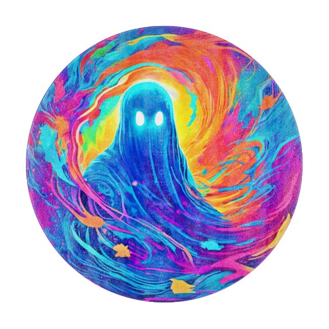 Tabla De Cortar Creación fantasmal etérea (Anverso)