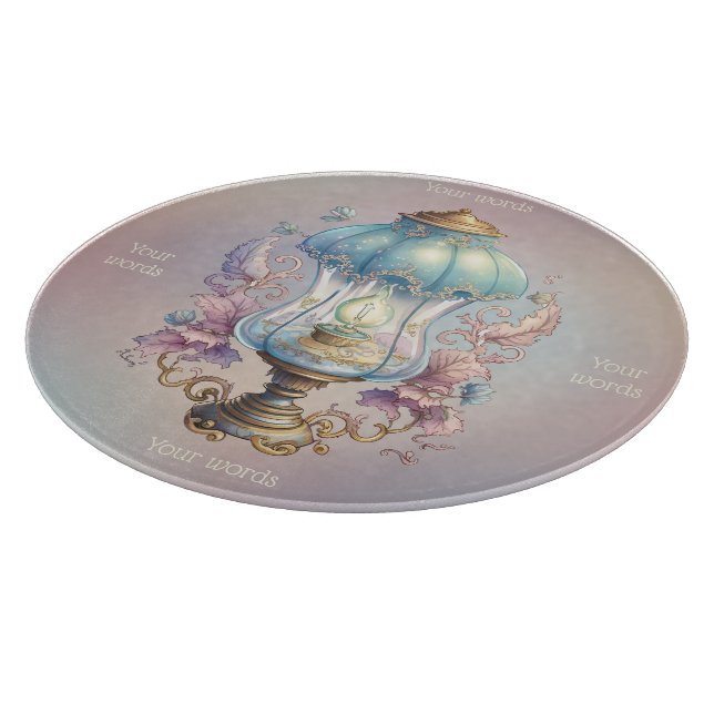 Tabla De Cortar Crear su propia lámpara de hadas orgánicas (Borde)