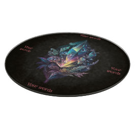 Tabla De Cortar Crear su propia placa de alquitrán de cristales mí