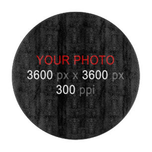 Tabla De Cortar Crear su propia ronda de Personalizados