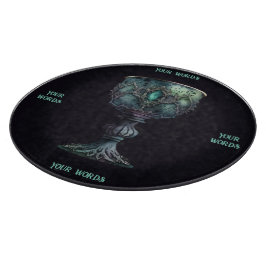 Tabla De Cortar Crear su propio cáliz verde