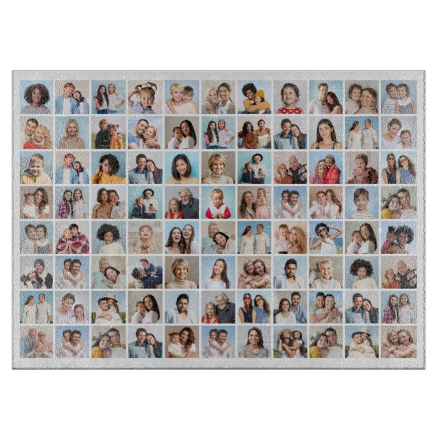 Tabla De Cortar Crear su propio Collage de fotos 88 (Anverso)