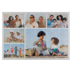 Tabla De Cortar Crear su propio Collage de fotos de 6
