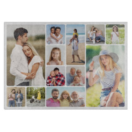 Tabla De Cortar Crear su propio Collage de fotos de esquinas redon