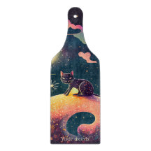 Crear su propio paisaje místico de gato negro