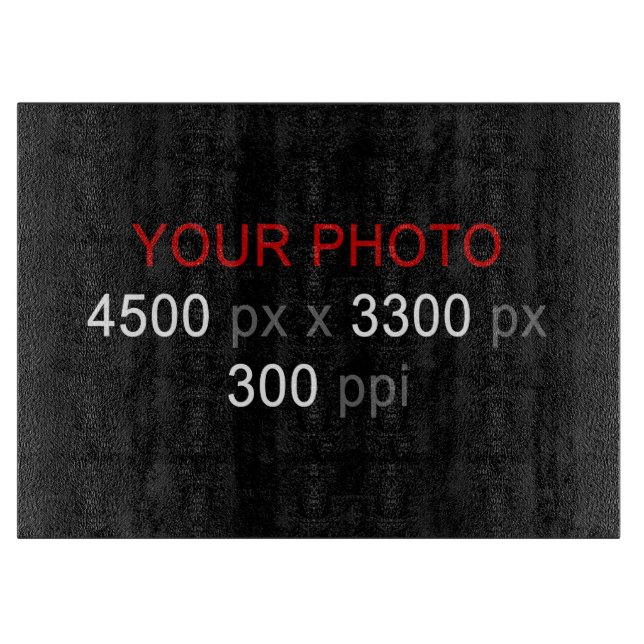 Tabla De Cortar Crear su propio Personalizado (Anverso)